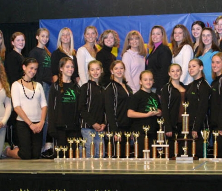 Donna Frech dancers clean up at Talent Olympics